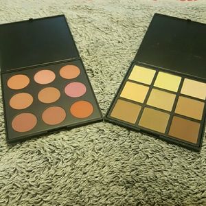 Morphe Blush and Contour Palettes